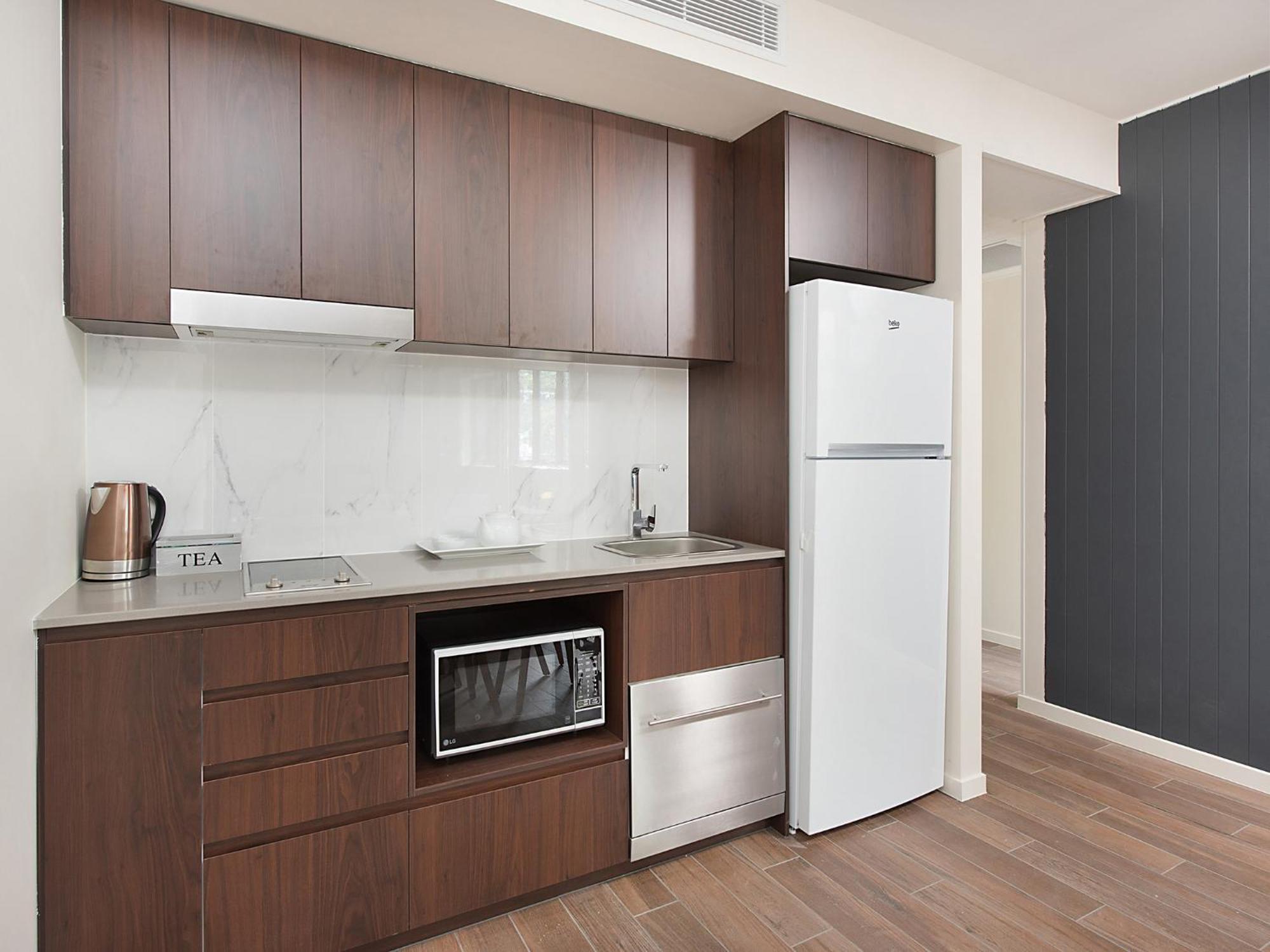 Altitude On Монтвилл Номер фото A typical kitchen in a student apartment